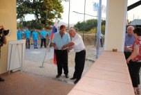 Šagra v Batujah, odprtje večnamenskega prostora, julij 2012